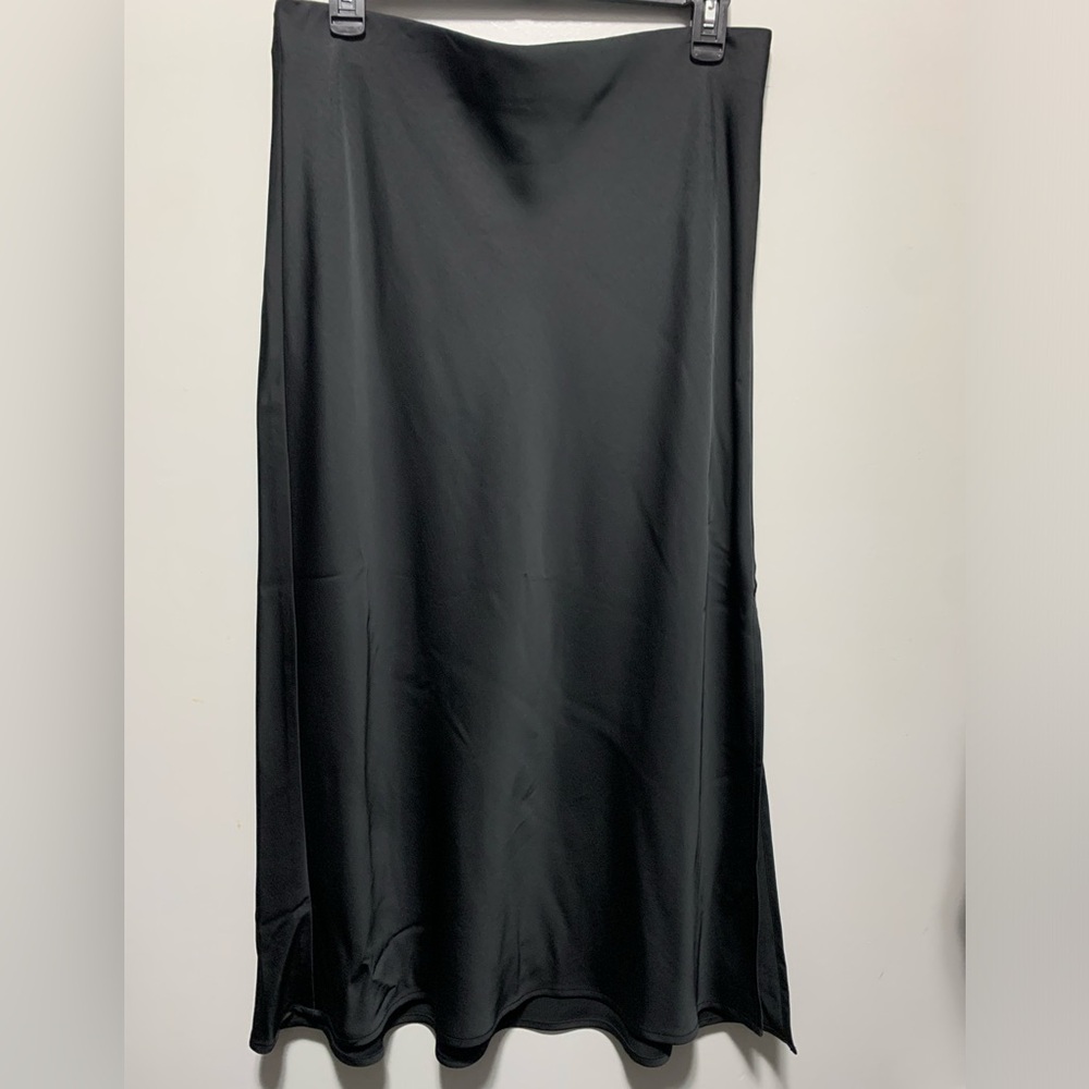 A New Day (M) maxi black skirt with slit
